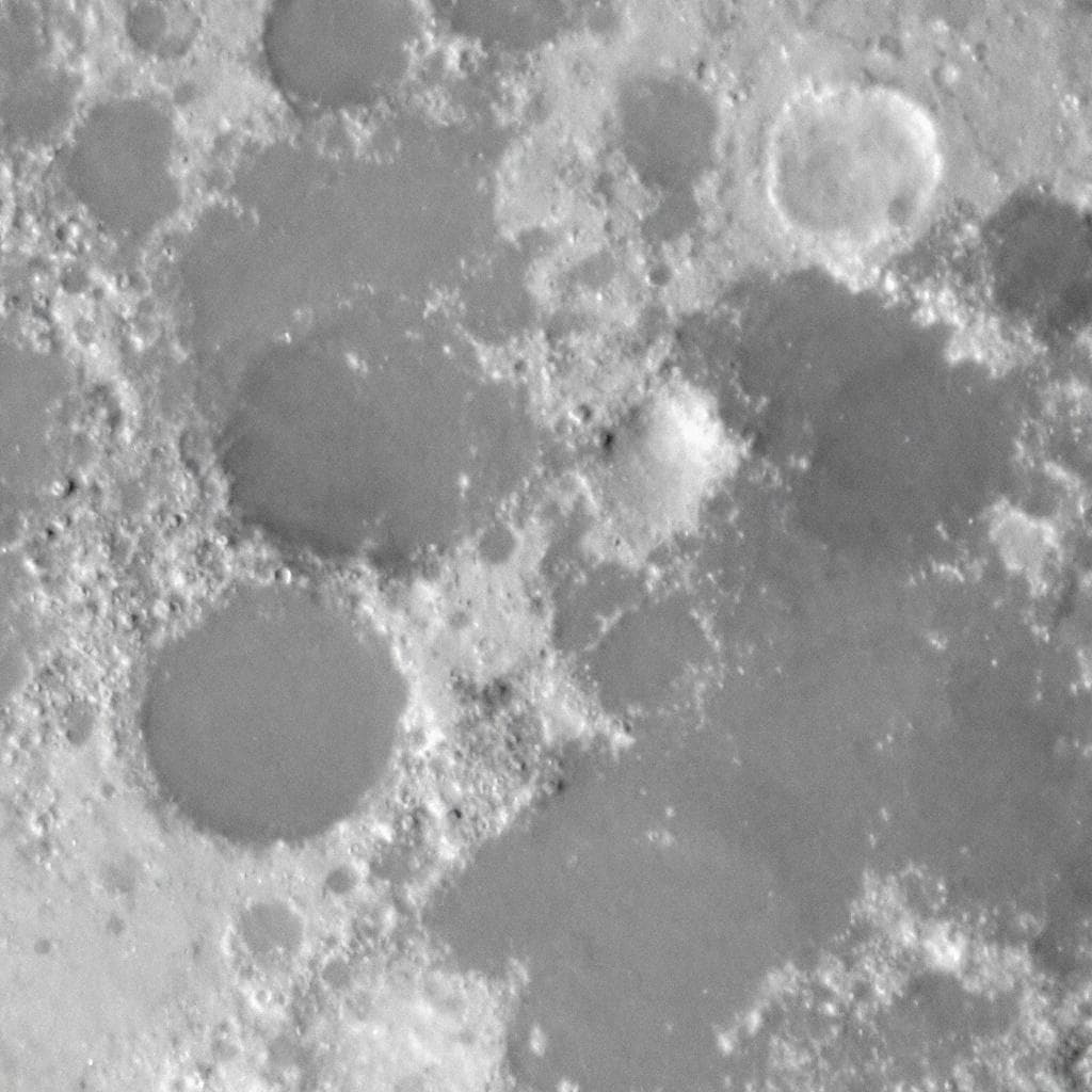 AI generated: Mars as seen from the surface of the moon.