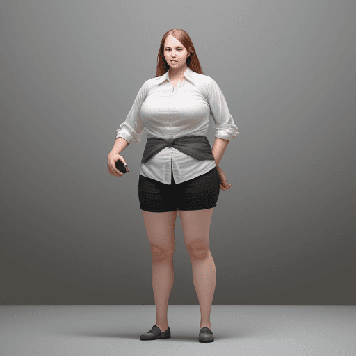 AI generated: Create the image of a 30-year-old woman, 1.70 meters tall, 60 kg.