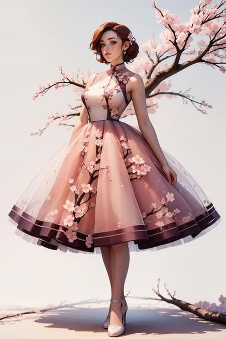 Sakura Tree Dress - Image 6