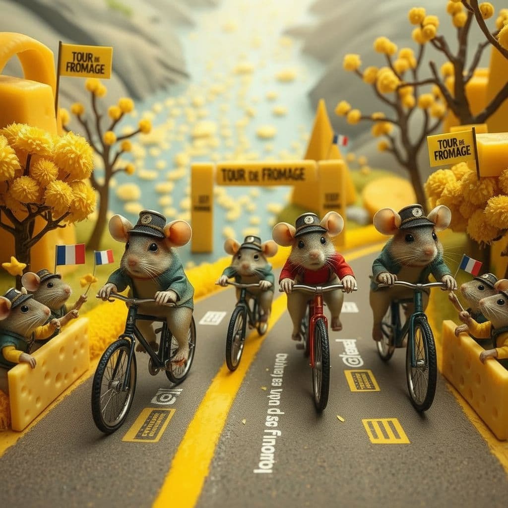 AI generated: Tour de France