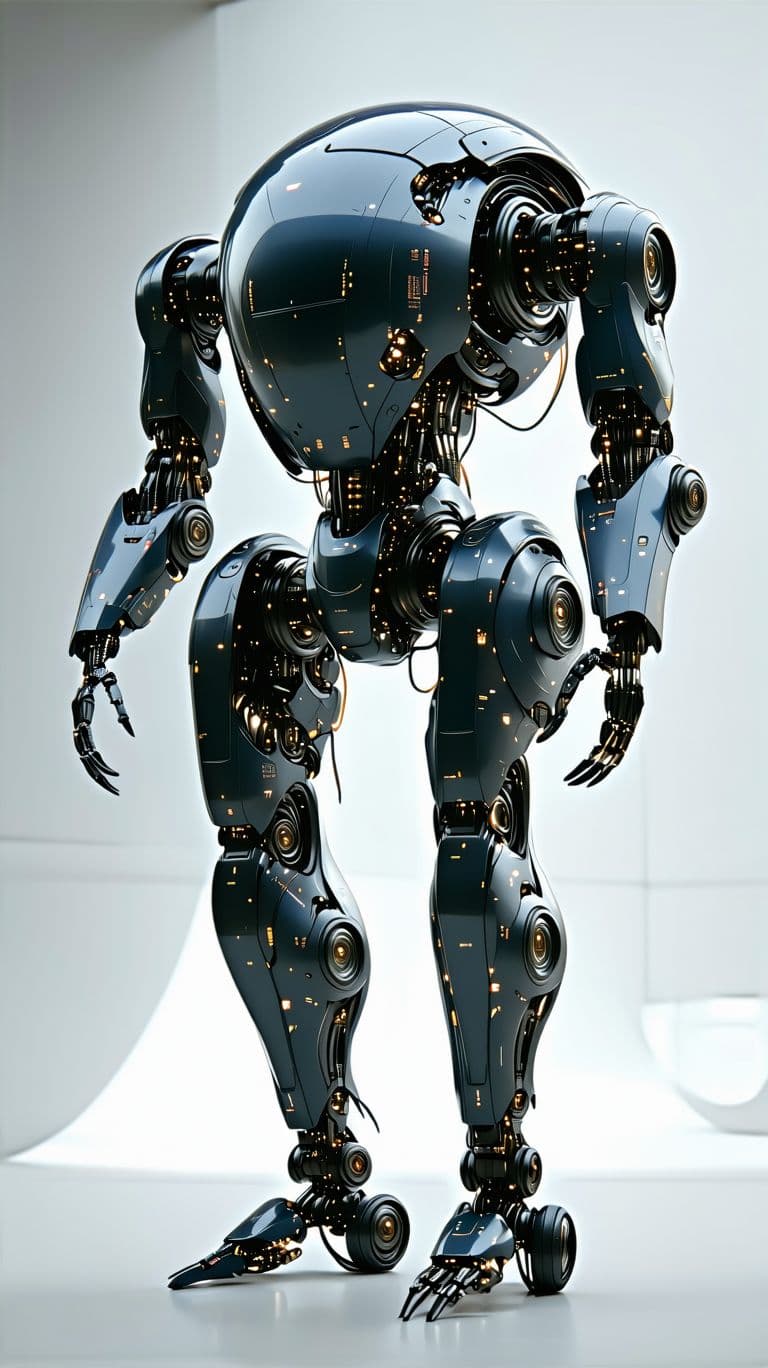 AI generated: SiFi drone futur robot MACHINE BUMPER (intricate details:1.22), hdr, (intricate details, hyperdetail...