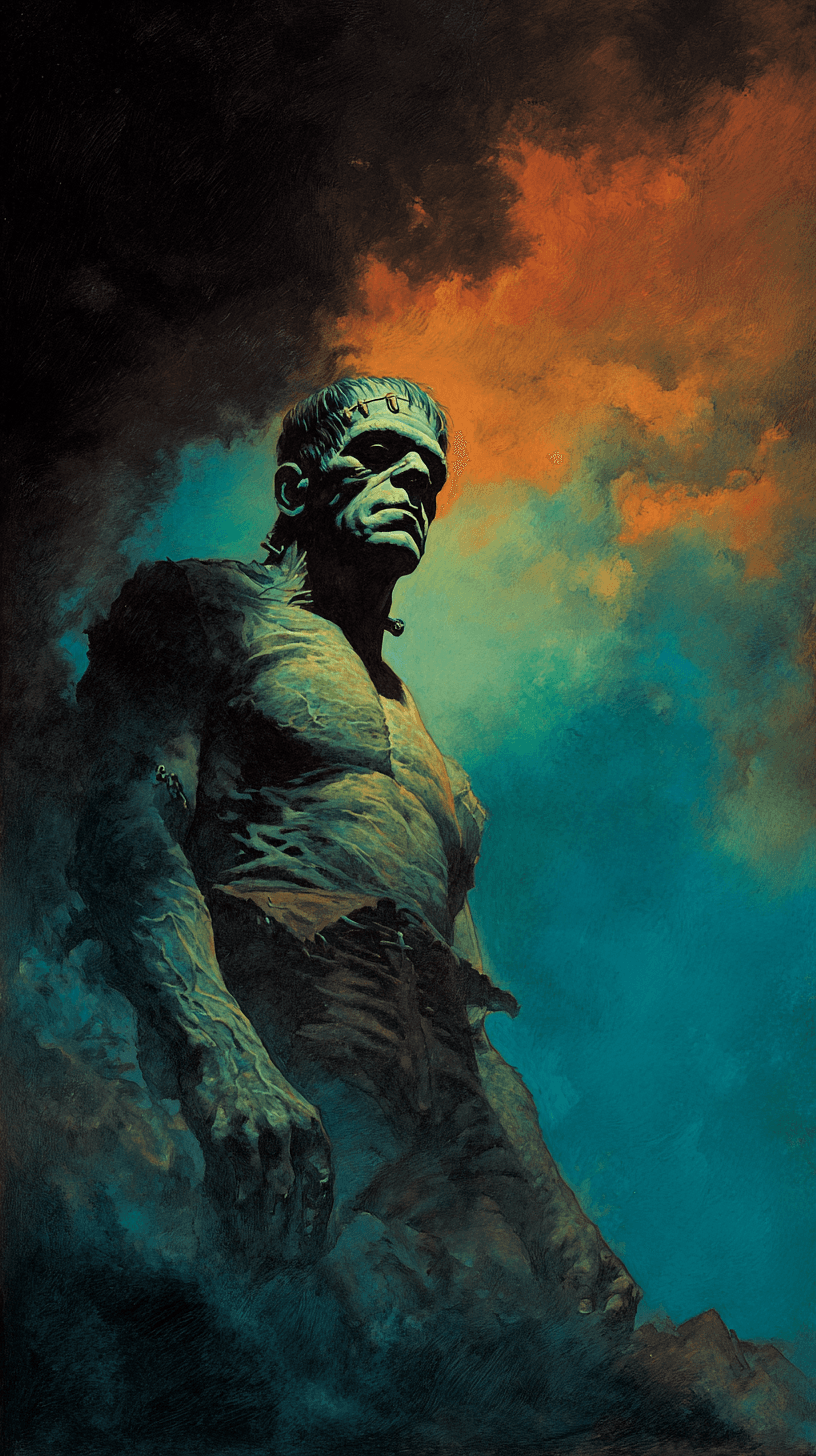 AI generated: Create a movie poster in the iconic style of Frank Frazetta, reminiscent of the 1970s. The central f...
