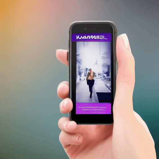 AI generated: create a photograph of a young woman's hand holding a mobile phone, on an online shopping page calle...