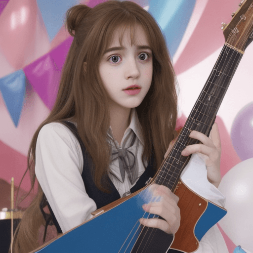 AI generated: Hermione, party