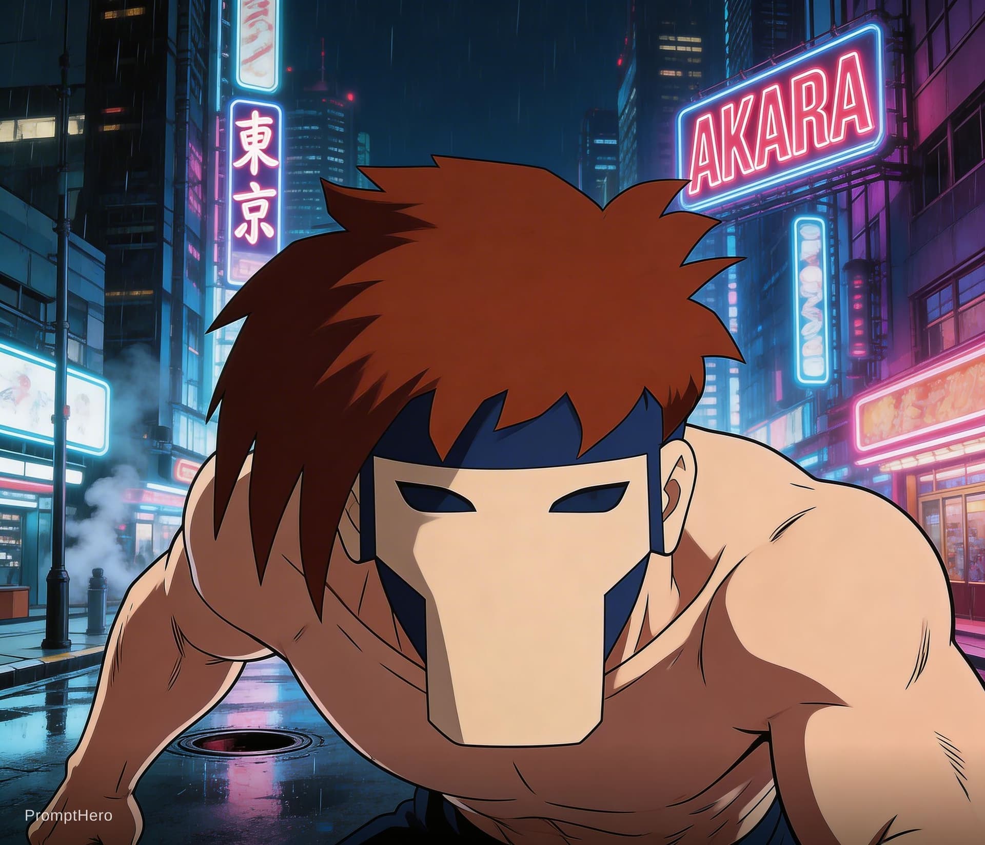 AI generated: Create aesthetic anime screengrab frames in the style of Akira, directed by Katsuhiro Otomo, capturi...