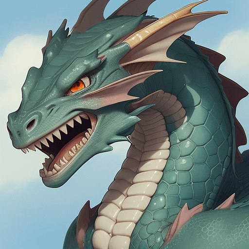 AI generated: (best-quality:0. 8), (best-quality:0. 8), perfect anime illustration, closeup portrait of a fyling d...