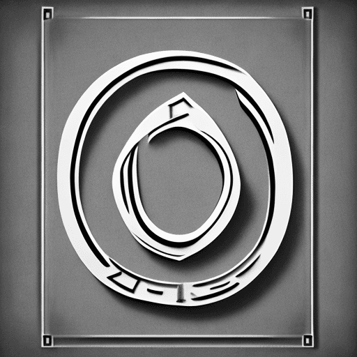 AI generated: cREATE AN IMAGE OF THE GREEK LETTER "OMEGA"
