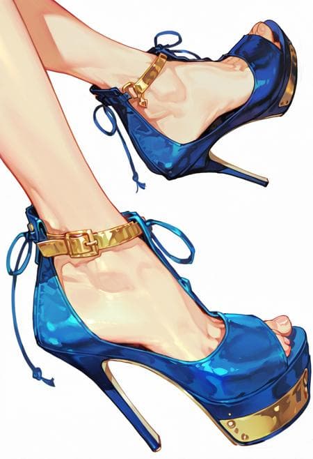 Ronticool Metal Heels
