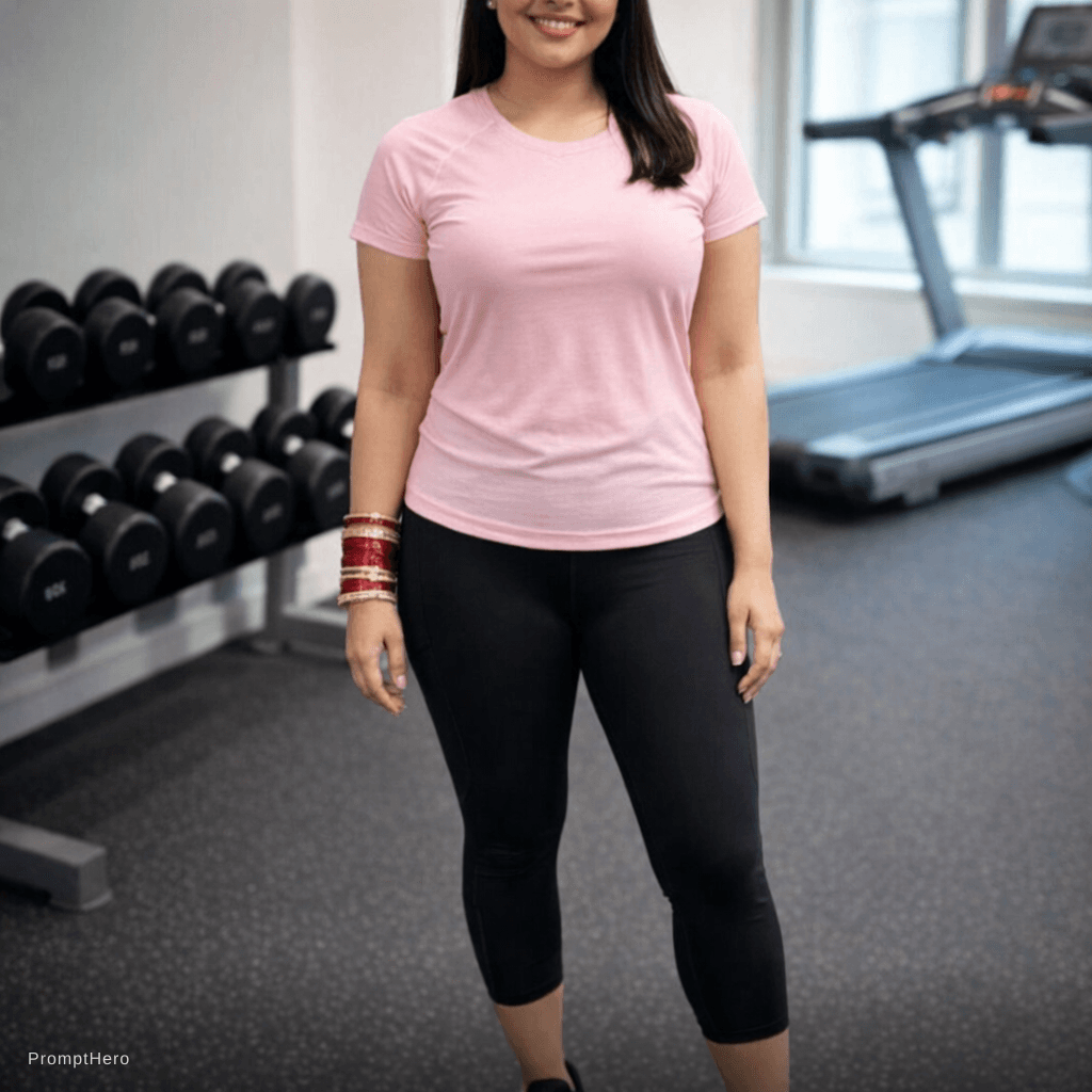 AI generated: Gym outfit