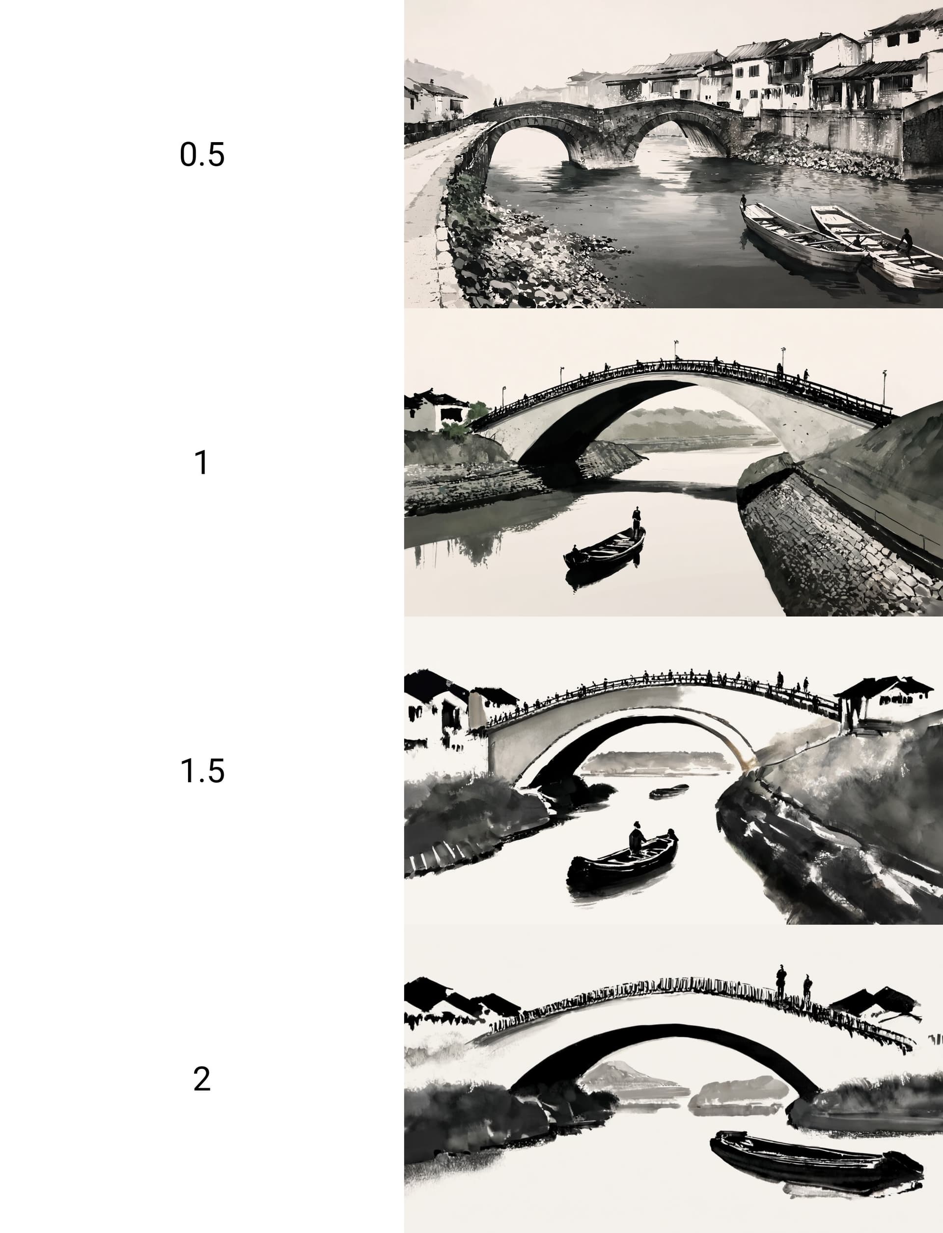 Modern chinese ink painting (Illustrious)