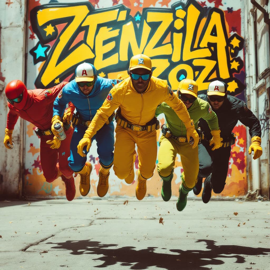 AI generated: Hyper real WE ARE SEEING FIVE DIFFERENT JOHN BOYEGA'S MALES IN A RED, BLUE, YELLOW, GREEN, BLACK SPA...