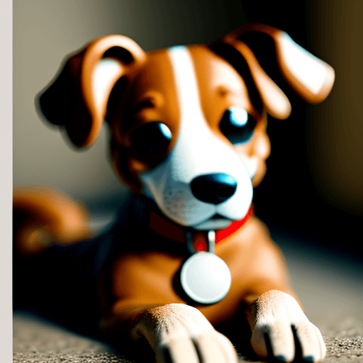 AI generated: dog
