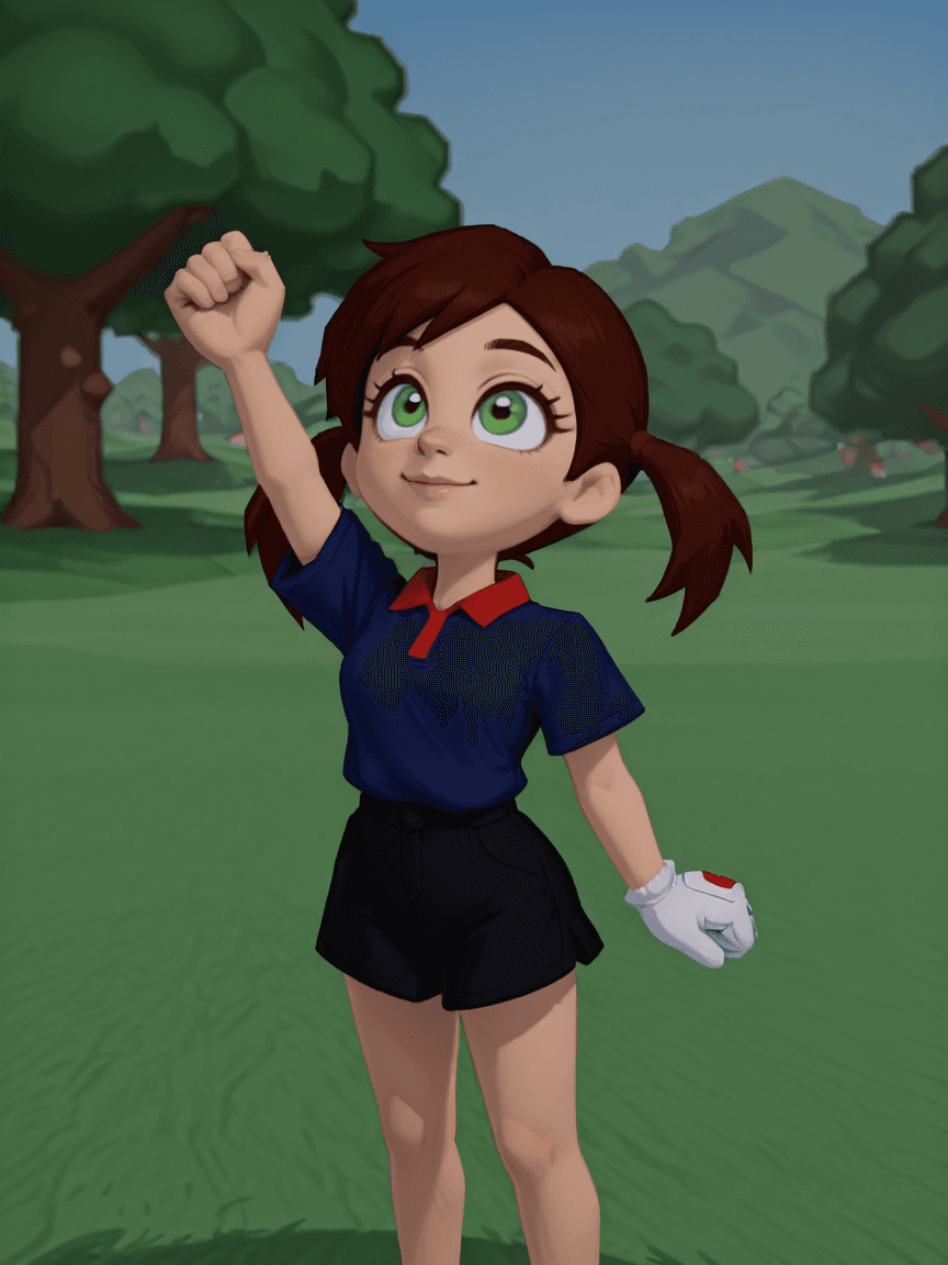 Plum - Mario Golf - 1999 - Image 3
