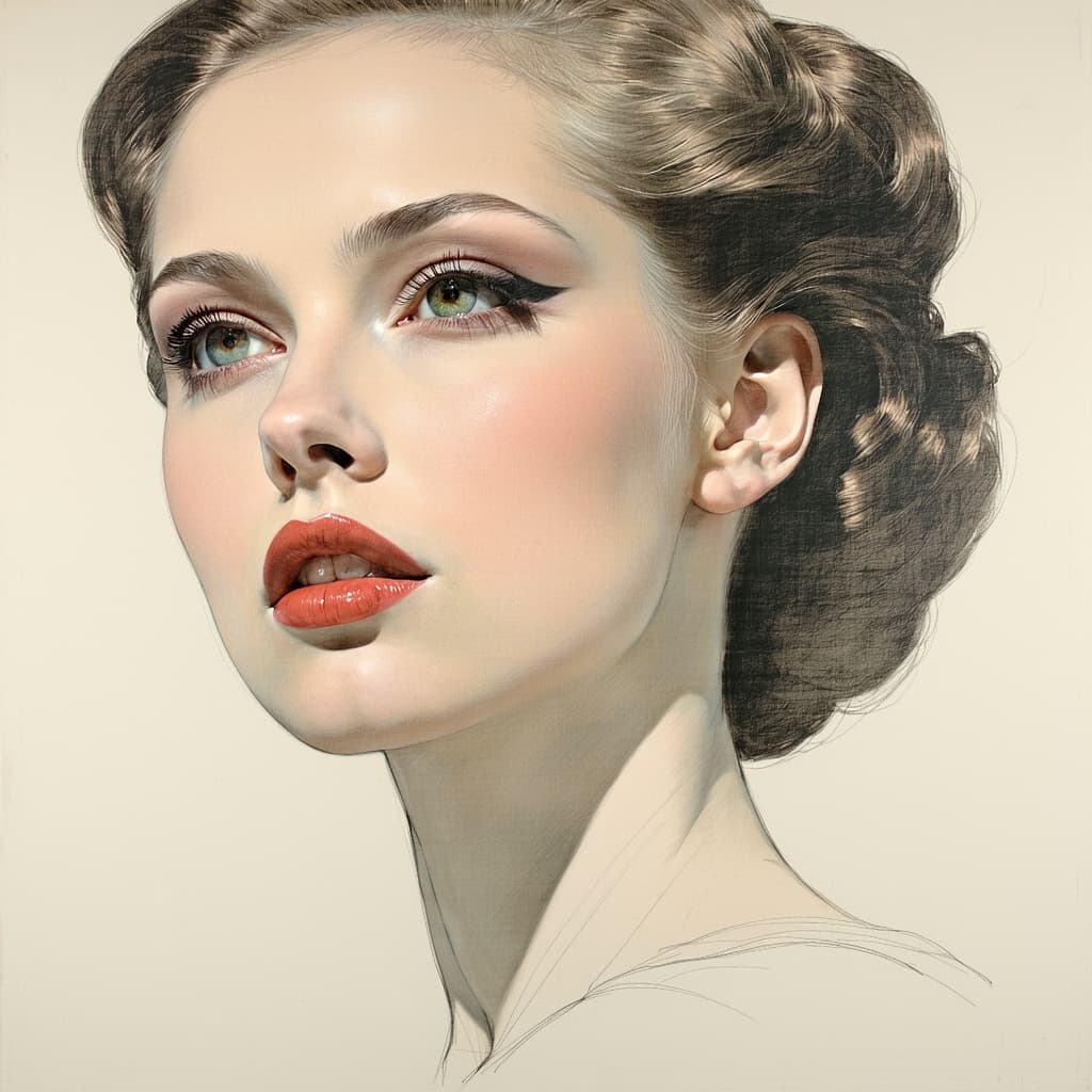 AI generated: inspired by the techniques of (((Joseph Christian Leyendecker))), featuring (bold brushwork) illustr...