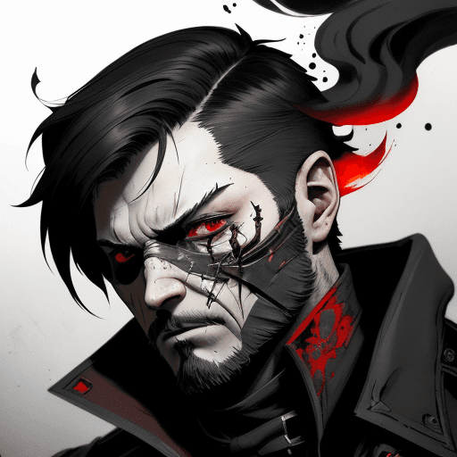 AI generated: boy,short beard, death, skullface, highly detailed portrait, by Dustin Nguyen, Akihiko Yoshida, Greg...