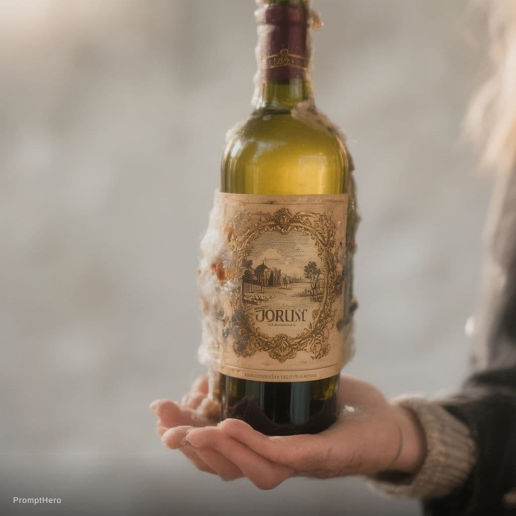 AI generated: imagenes de etiquetas de vinos 
