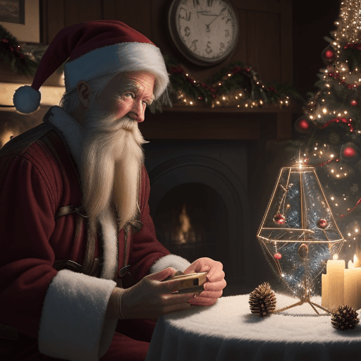 AI generated: Photo of a ultra realistic You receive a mysterious gift that turns out to be a time-travel device. ...