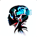 AI generated: Logo that represents a digital brain that combines these two subject:s AI, machine learning