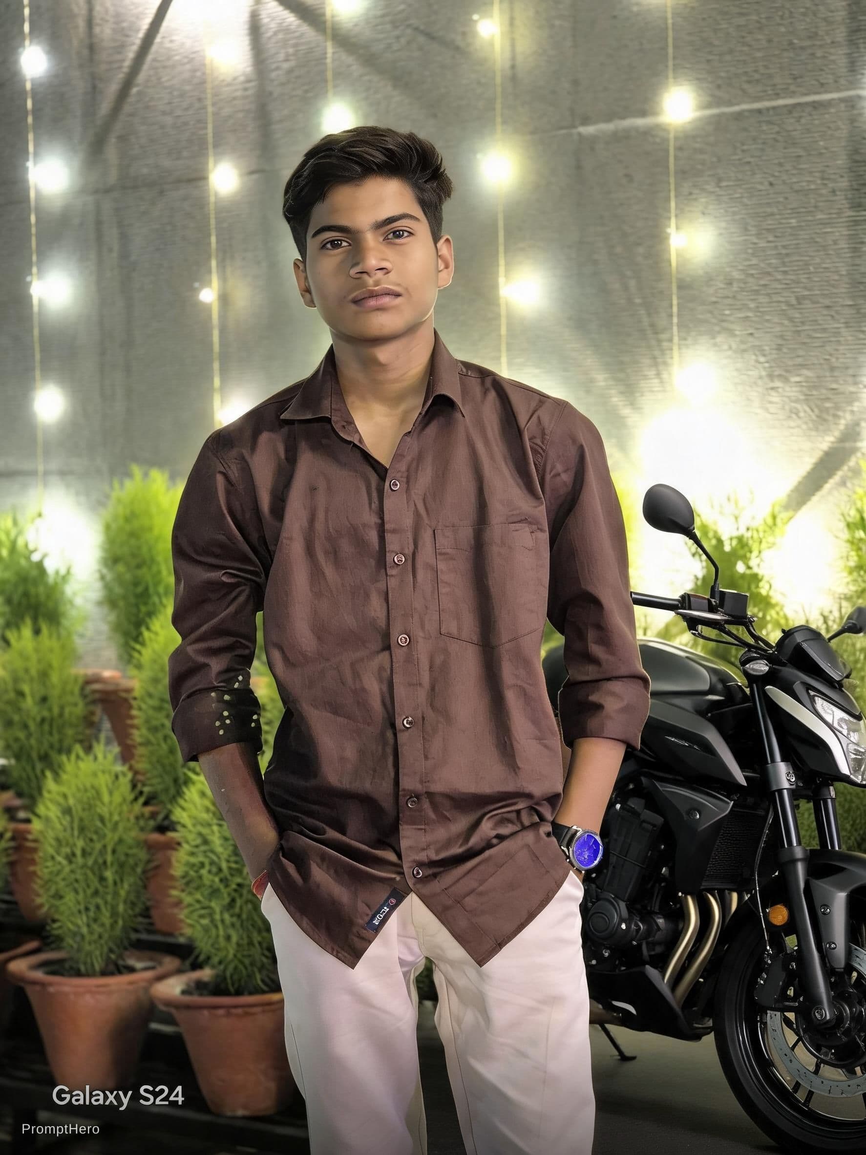 AI generated: Beautiful pictures with bike 