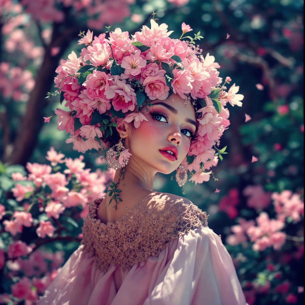 AI generated: The personification of springtime <lora:add_detail:1>