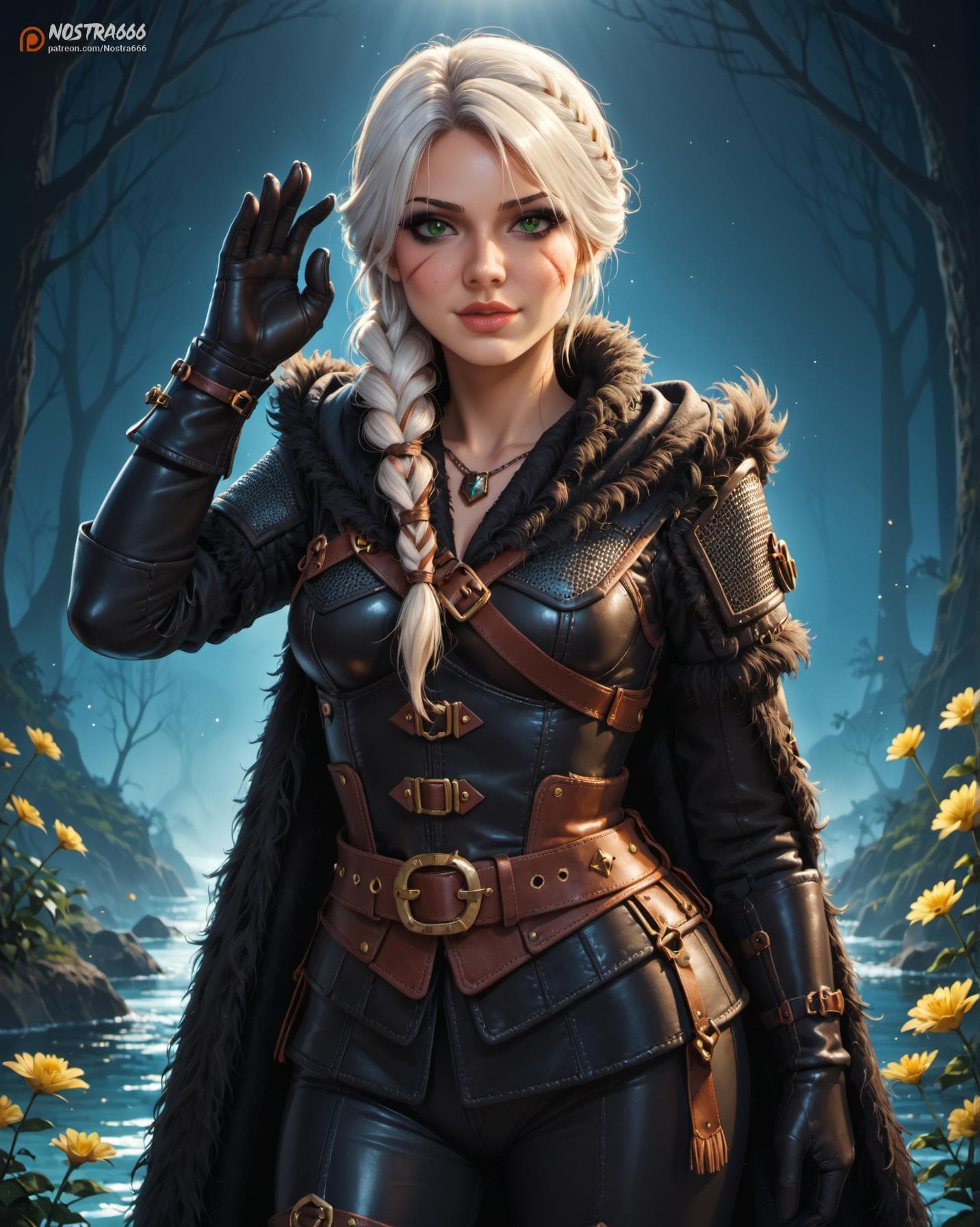 Cirilla Fiona Elen Riannon, Ciri Witcher 4 IV Pony SD1.5