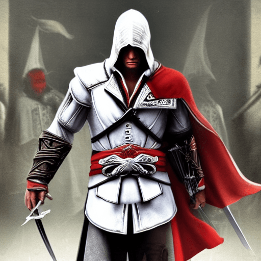 AI generated: ezio auditore