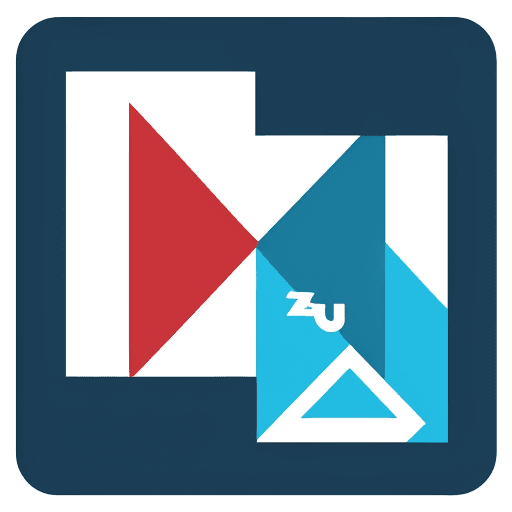 AI generated: logo icon.z and q