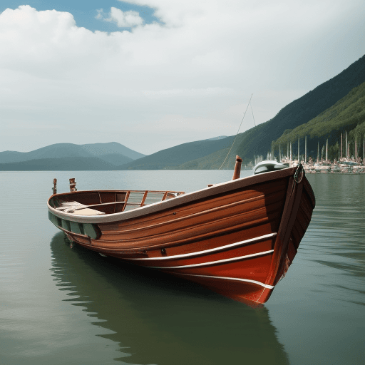 AI generated: a boat