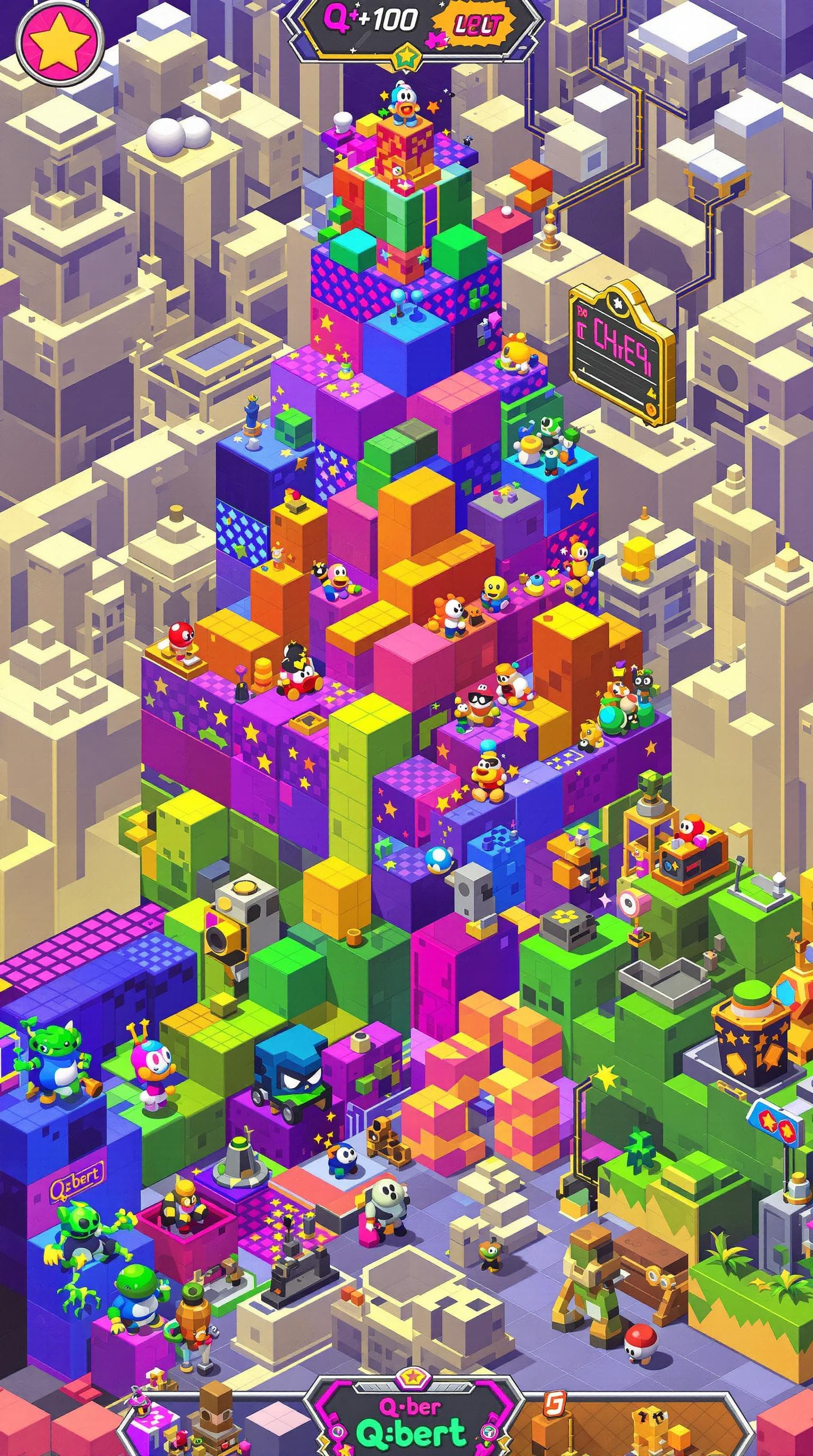 AI generated: It is a 2D action game with puzzle elements that uses isometric graphics to create a pseudo-3D effec...