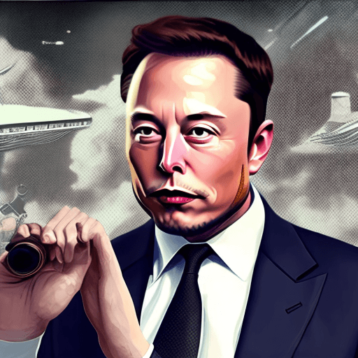 AI generated: Elon musk, gta style, gta loading screen
