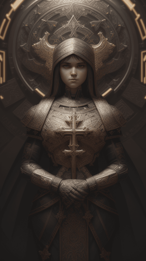 AI generated: sRGB 8k 16k Im a saint but i aint no hero, intricate artwork . octane render, trending on artstation...