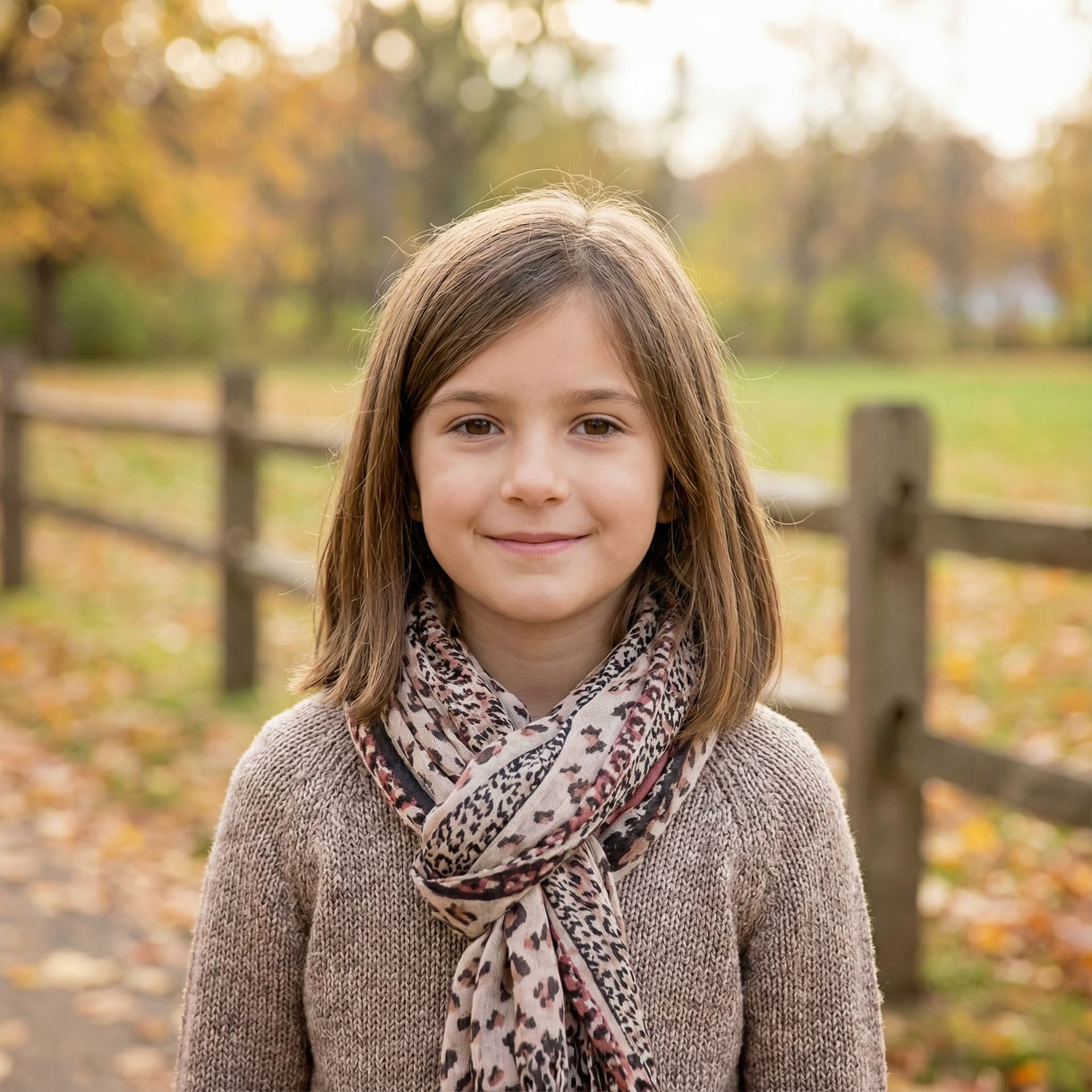 AI generated: front view of girl
