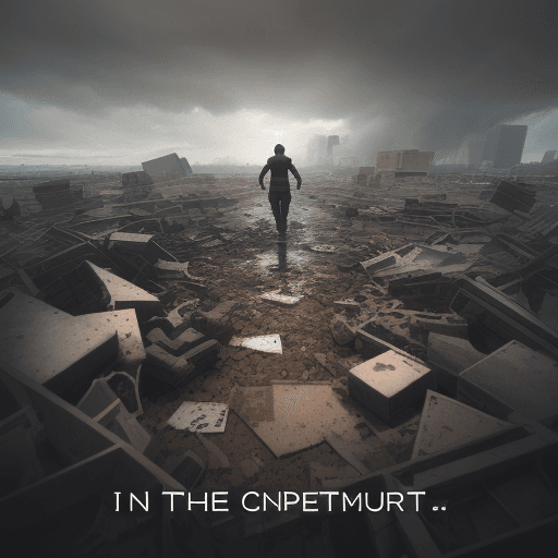 AI generated:  In the middle of chaos lies opportunity. 