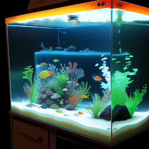 AI generated: fish tank