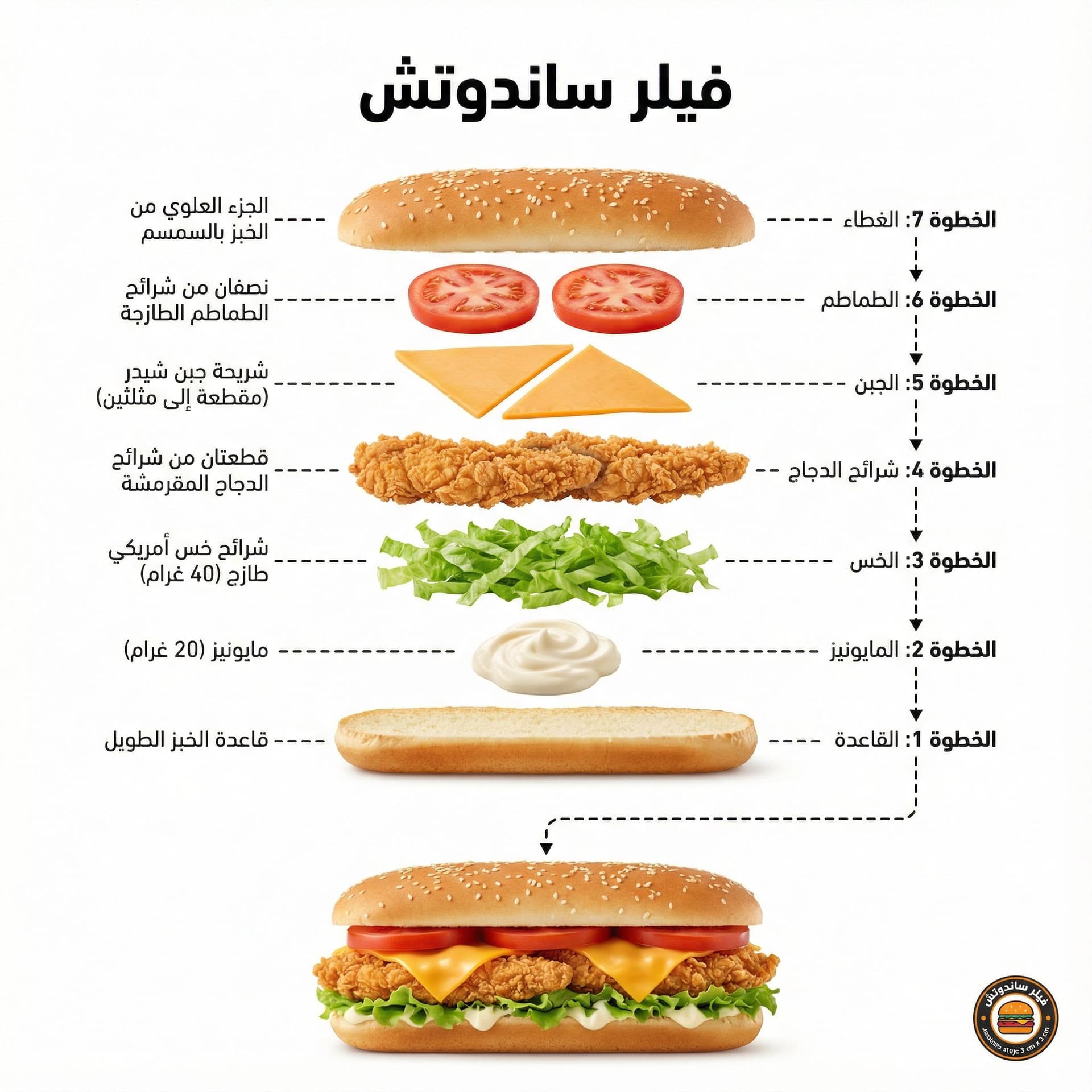 AI generated: Create a detailed food infographic in a professional style, presented from a top-down perspective wi...