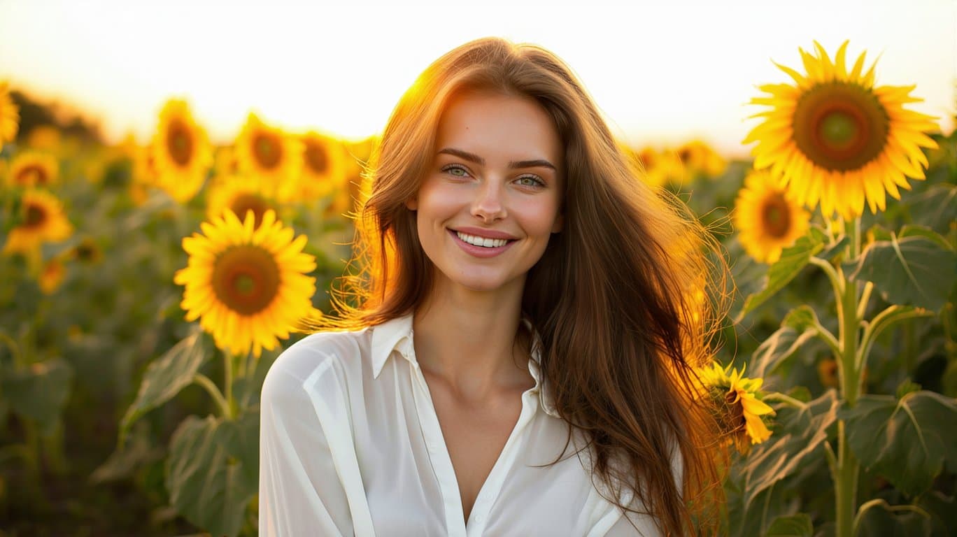 AI generated: "A portrait style photograph taken with a Sony A1, 26mm prime lens featuring a 22 year old model wit...