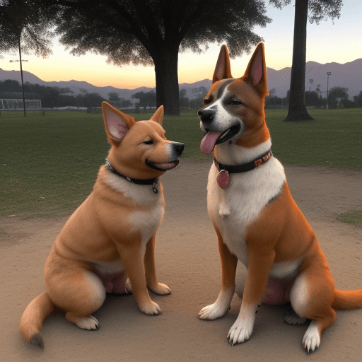 AI generated: un perro pastor aleman parado en dos patas y vestido a lo indiana jhons en un parque con apuesta de ...