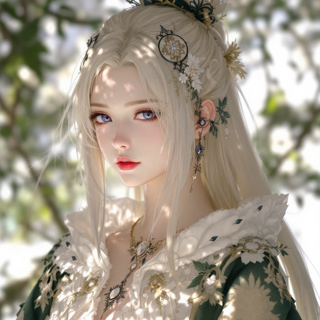 AI generated: Alphonse Much and Guweiz Intricate details ::1 very realistic