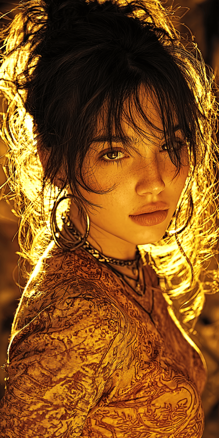 AI generated: Fashion editorial photograph, woman, shot on a Canon EOS 5D Mark IV --chaos 75 --ar 1:2 --sref 41921...