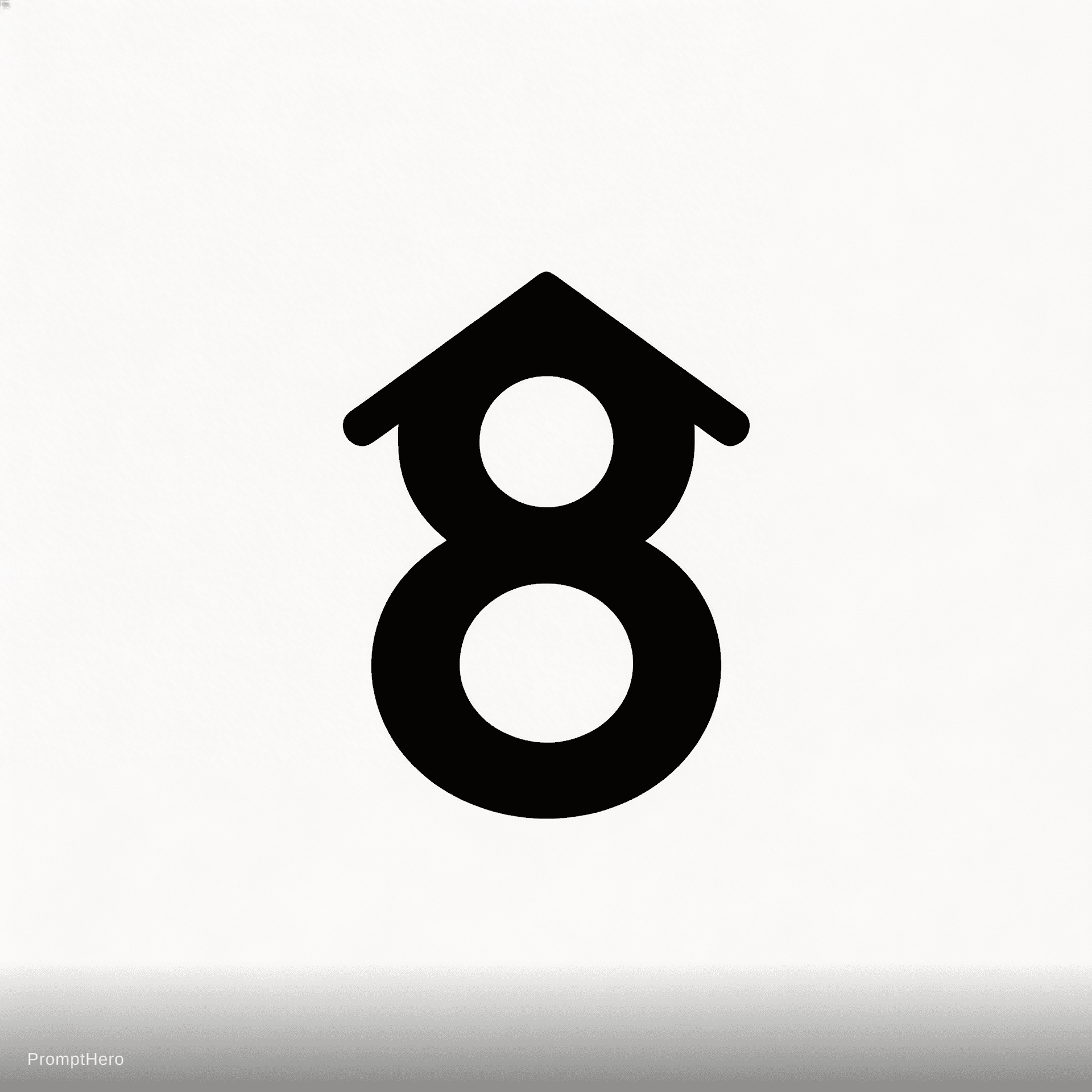 AI generated: Hotel reservation logo for an app named hachi hotel reservation 
