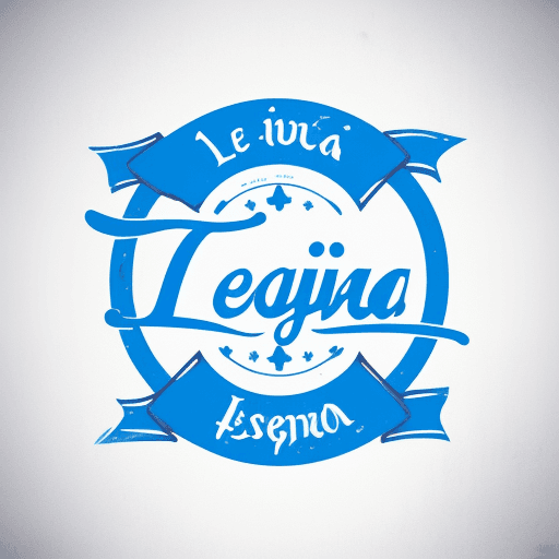 AI generated: Un logotipo con las letras FUENGIROLA FOOD, las letras en color azul intenso, con un fondo en color ...