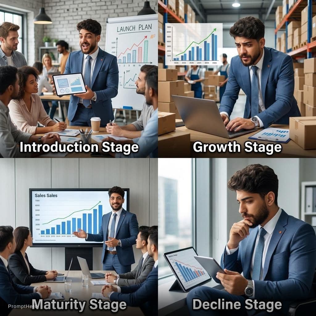 AI generated: PRODUCT LIFE CYCLE
1. Introduction Stage: the first stage in the product life cycle where a company ...