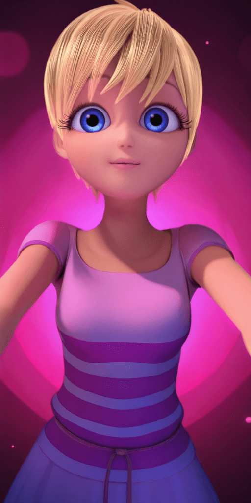 Rose Lavillant, Ladybug, Miraculous. Different models and attires.