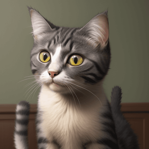 AI generated: a cat