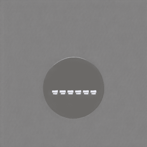 AI generated: minimal line logo of food plate, vector 