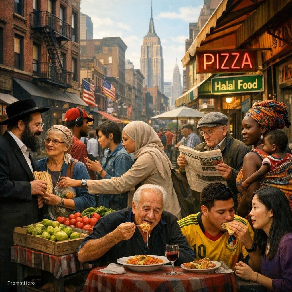 AI generated: Almost everything in New York was different. We were used to living in an area where everyone knew e...