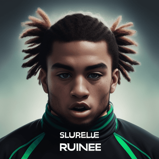 AI generated: Make a pre rugby game playlist album cover that looks hype 
