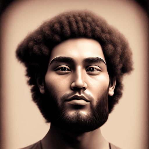 AI generated: realisitc photo of face of KErben

