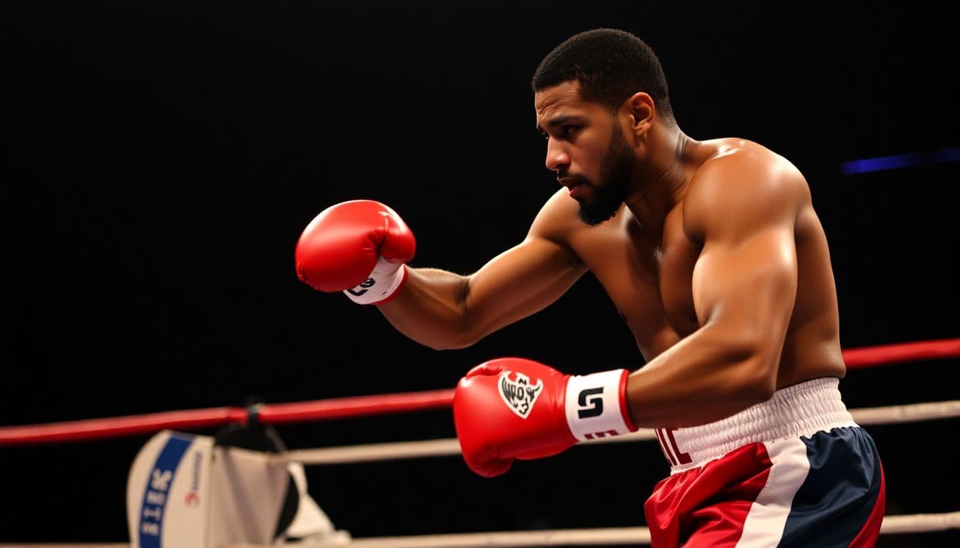 AI generated: Mohammed Ali Kelley in box