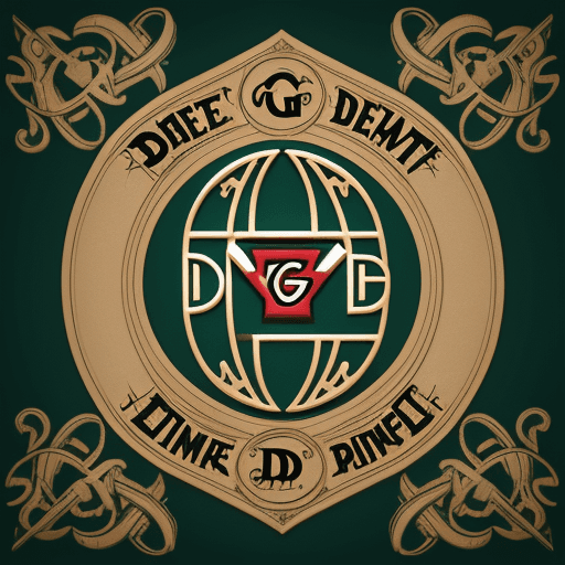 AI generated: DGD logo letter